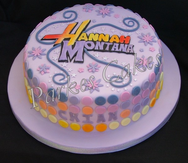 hanna montana birthday cake